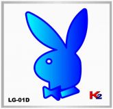 Adesivo LG01D - Playboy - Azul