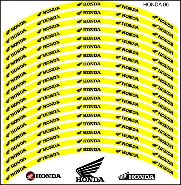 Friso De Roda Personalizado Honda 06