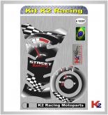 Kit K2 Racing - K 1039Y - RPM preto bocal Yamaha