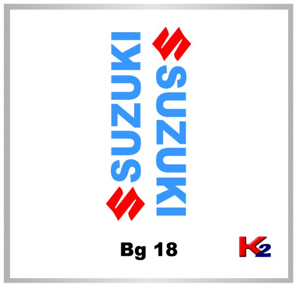 Adesivo para bengala - Bg 18 - Suzuki