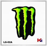 Adesivo LG02A - Monster - Verde