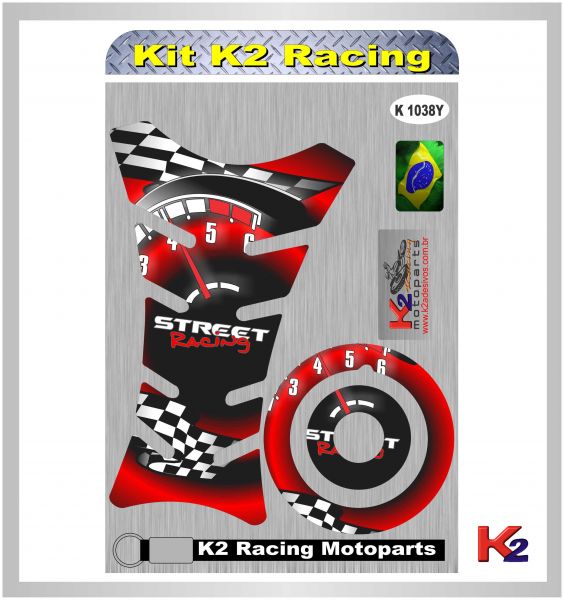 Kit K2 Racing - K 1038Y - RPM verm bocal YAMAHA