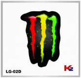 Adesivo LG02D - Monster - Reggae