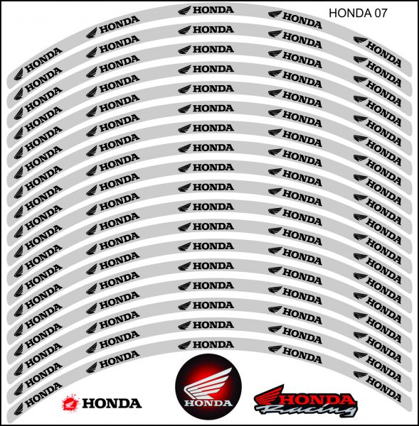 Friso De Roda Personalizado Honda 07