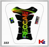 _Protetor de Tanque 333 - REGGAE  - Preto