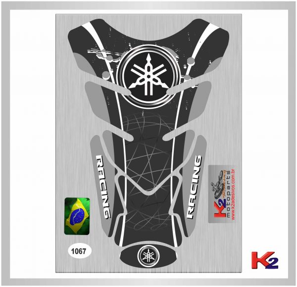 _Protetor de Tanque 1067 - Yamaha Racing