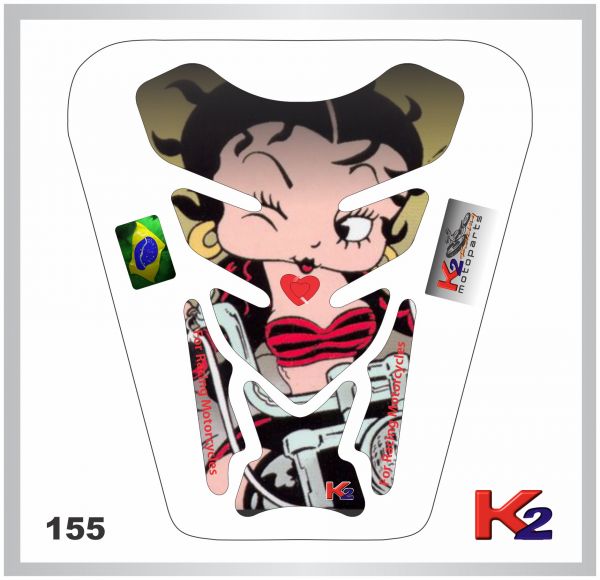 _Protetor de Tanque 155 - Betty Boop