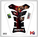 _Protetor de Tanque 253 - Repsol - Preto/Laranja/Vermelho