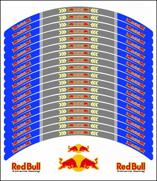 Friso De Roda Personalizado RedBull 04